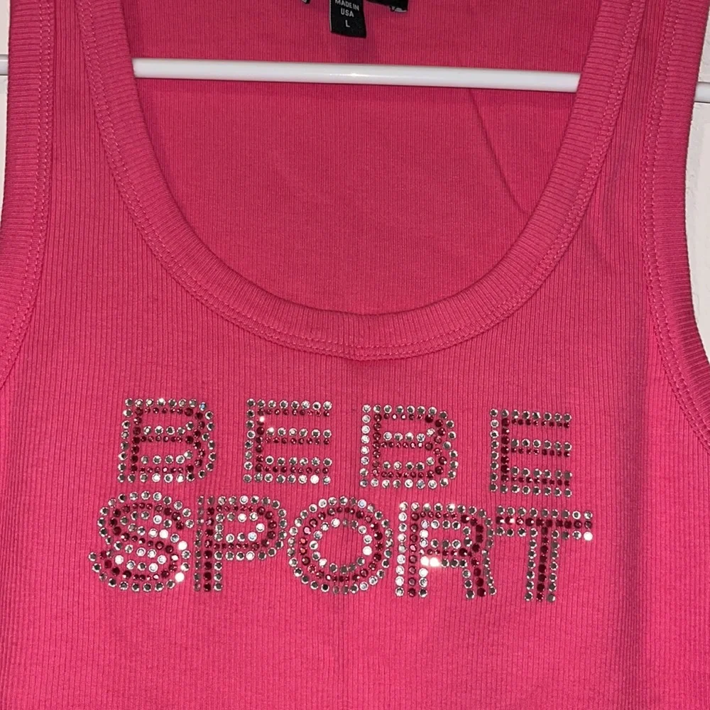 Bebe Sport Tank Top. - Picture 3 of 3